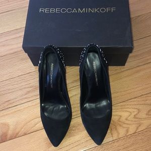 Rebecca Minkoff suede stilettos